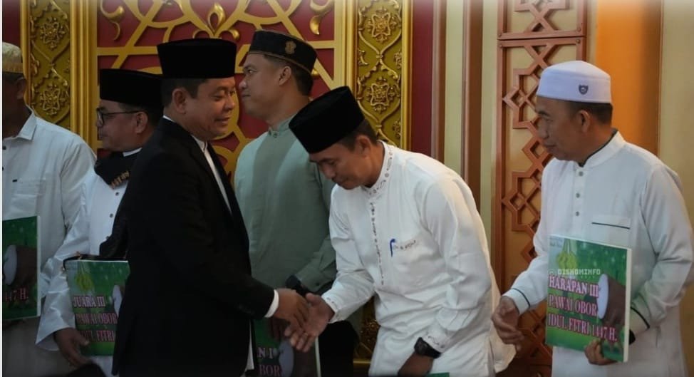 Pemerintah Kabupaten Rokan Hulu Gelar Shalat Idul Fitri 1447 H di Masjid Agung Islamic