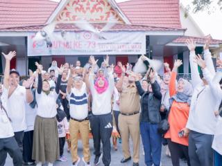 Puncak HUT IDI, Pj. Bupati Kampar : Dokter Memiliki Peran yang Penting, Strategis dan Istimewa Di Ma