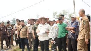 Bupati Anton Panen Bersama Petani Rambah Baru Bukti Nyata Ketahanan Pangan Rohul