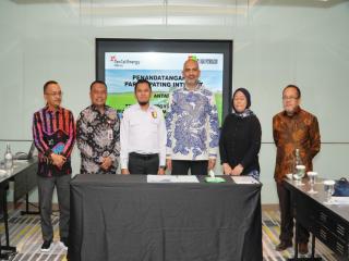 PJ. Bupati Kampar Saksikan Penandatanganan PI 10% PT. Riau Petroleum Mahato dan Cue Mahato PTY. LTD.