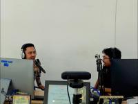 Cooling System Pilkada Damai 2024, Kasatlantas Polres Kampar Dialog di Radio Swara Kampar